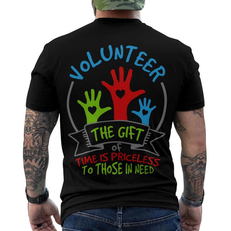 Volunteer - The Of Time Is Priceless  54 Trending Shirt Men's Crewneck Short Sleeve Back Print T-shirt