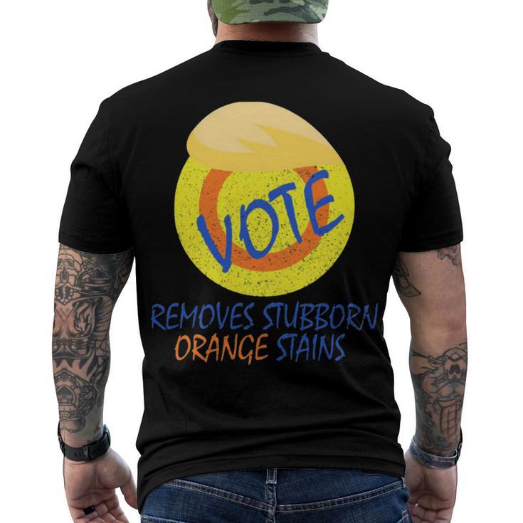 Vote Removes Stubborn Orange Stains 902 Shirt Men's Crewneck Short Sleeve Back Print T-shirt