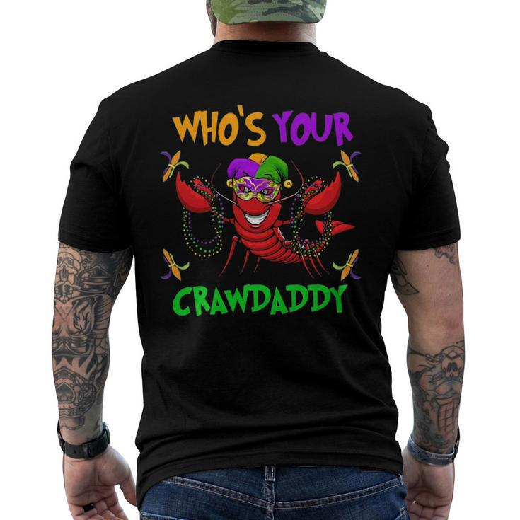 Whos Your Crawdaddymardi Gras Parade 2022 Ver2 Men's Back Print T-shirt