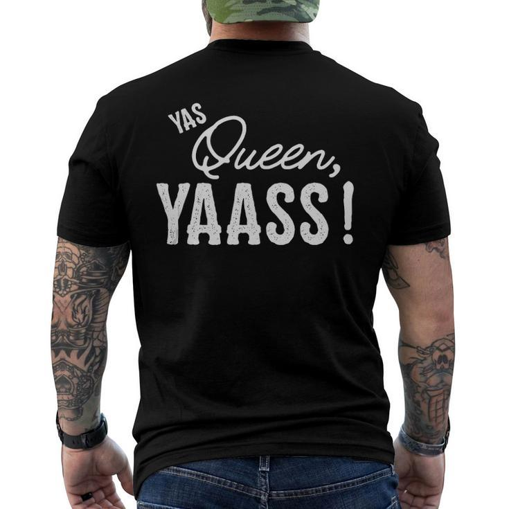 Yas Queen Yaass Fabulous Queen Men's Back Print T-shirt