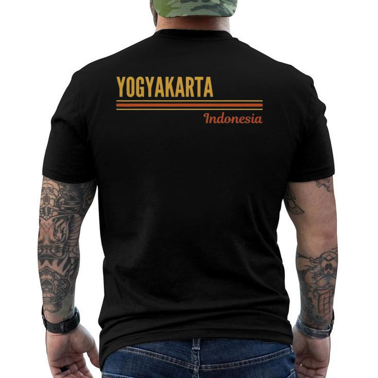 Yogyakarta Indonesia City Of Yogyakarta Men's Back Print T-shirt