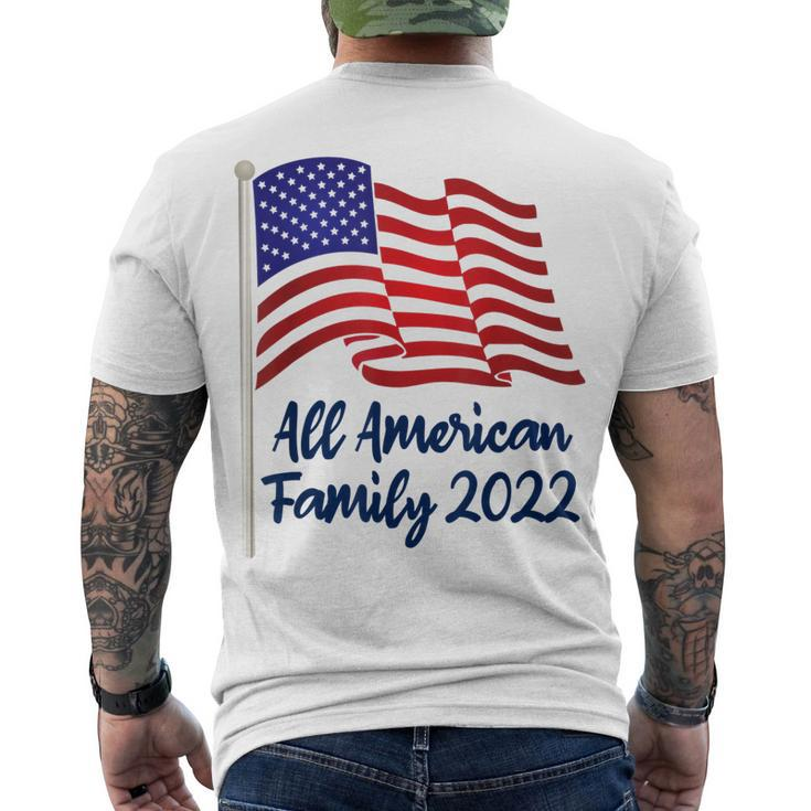 All American Family Reunion Matching - 4Th Of July 2022 Men's T-shirt Back Print