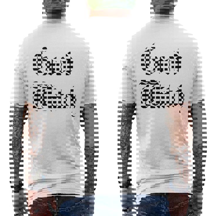 Bad Good Witch Bff Bestie Matching S Good Witch Men's Back Print T-shirt