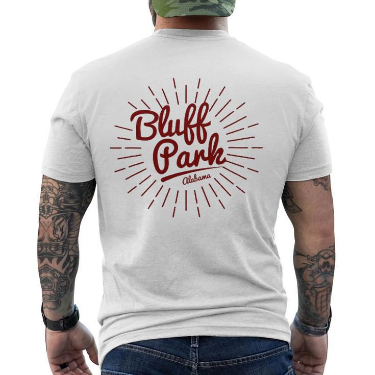 Bluff Park Al- Bluff Park Neighborhood Hoover Al Men's Back Print T-shirt