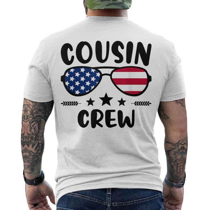 Cousin Crew 4Th Of July Patriotic American Family Matching V7 Men's T-shirt Back Print