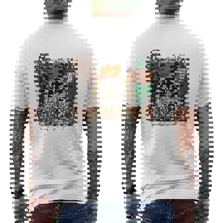 Daddys Little Cowboy Way Classic Men's Back Print T-shirt