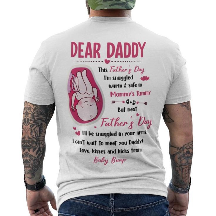 Dear Daddy Ive Loved You So Much Already 2 Men's Crewneck Short Sleeve Back Print T-shirt