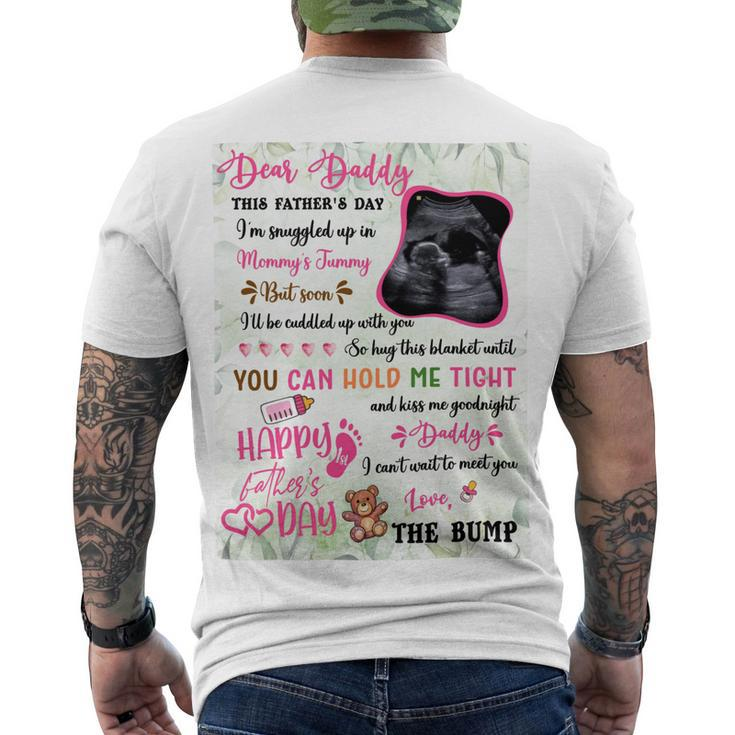 Dear Daddy Youre My Hero Already Blanket 3 Men's Crewneck Short Sleeve Back Print T-shirt