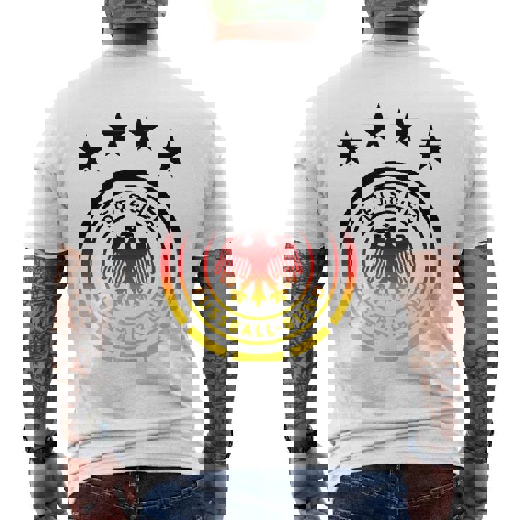 Die Mannschaft Germany Football Association Crest Men's Back Print T-shirt