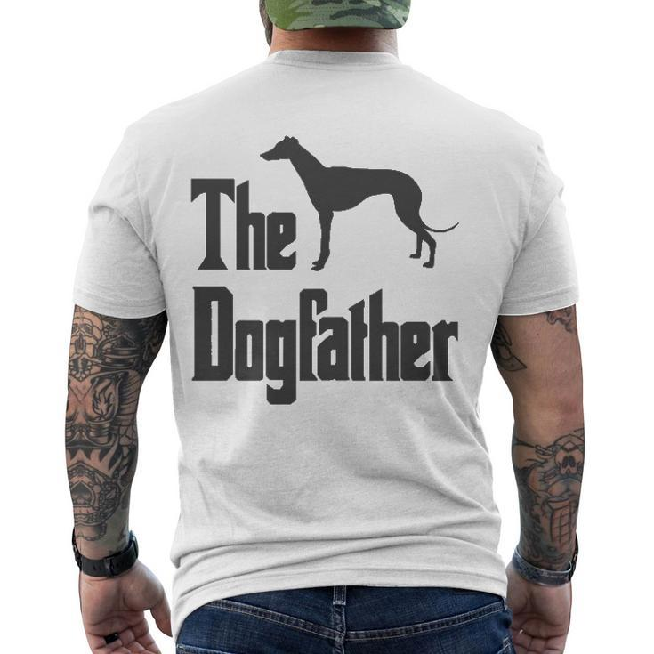 The Dogfather Greyhound Dog Idea Classic Men's Back Print T-shirt