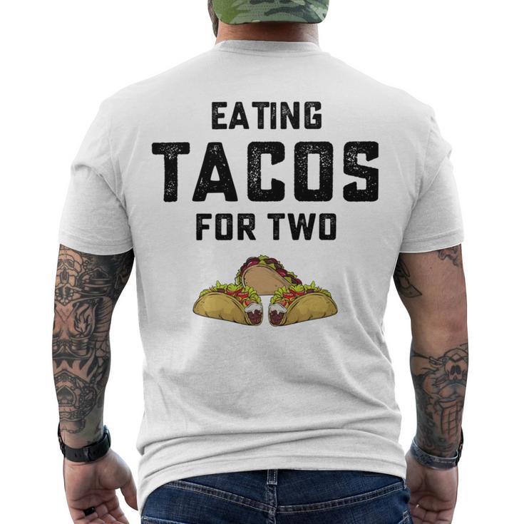 Eating Tacos For Two Men's Crewneck Short Sleeve Back Print T-shirt