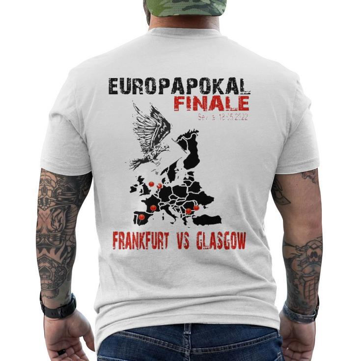 Europapokal Finale 2022 Frankfurt Vs Glasgow Men's Back Print T-shirt