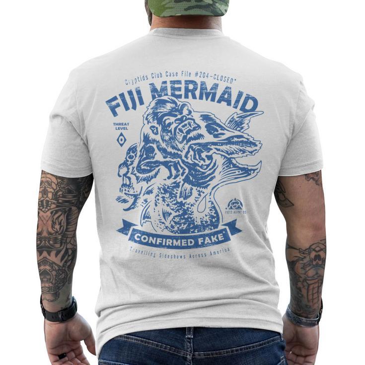 Fiji Mermaid - Cryptids Club Case File 204  193 Trending Shirt Men's Crewneck Short Sleeve Back Print T-shirt