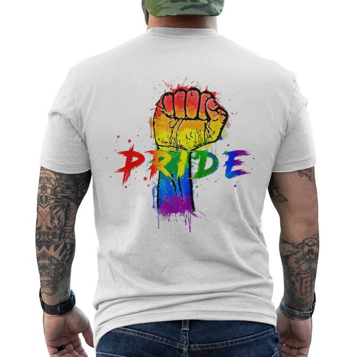 Gay Pride Lgbt For Gays Lesbian Trans Pride Month Men's Back Print T-shirt