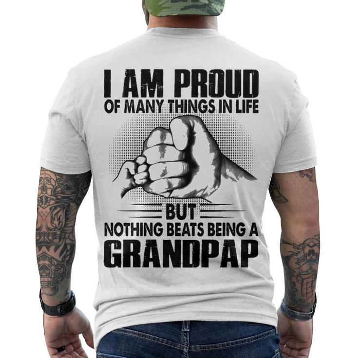 Grandpap Grandpa Nothing Beats Being A Grandpap Men's T-Shirt Back Print