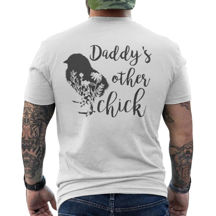 Kids Daddys Other Chick Baby Men's Back Print T-shirt