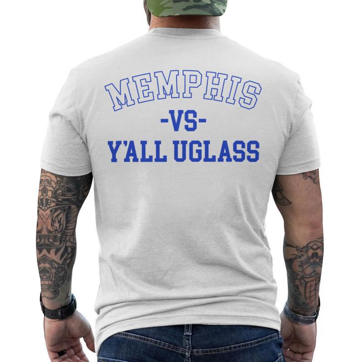 Memphis Vs Yall Uglass Men's Crewneck Short Sleeve Back Print T-shirt