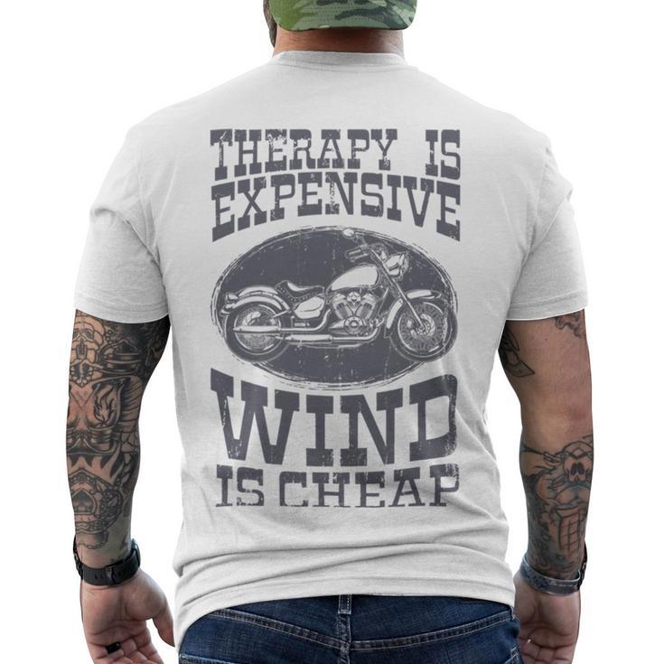 Motorcycle Saying Funny Biker 477 Shirt Men's Crewneck Short Sleeve Back Print T-shirt