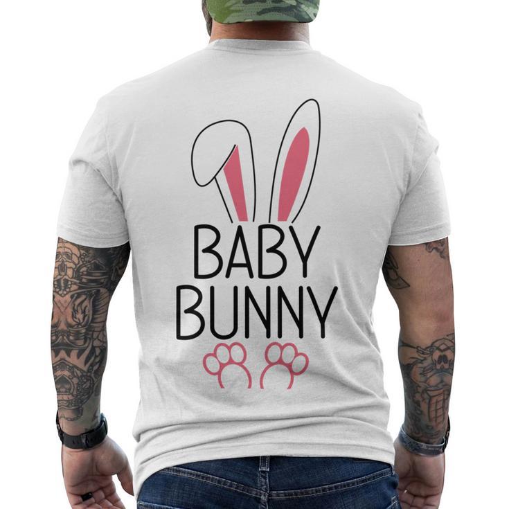 New Baby Bunny Men's Crewneck Short Sleeve Back Print T-shirt