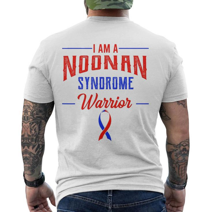 Noonan Syndrome Warrior Male Turner Syndrome Men's Back Print T-shirt