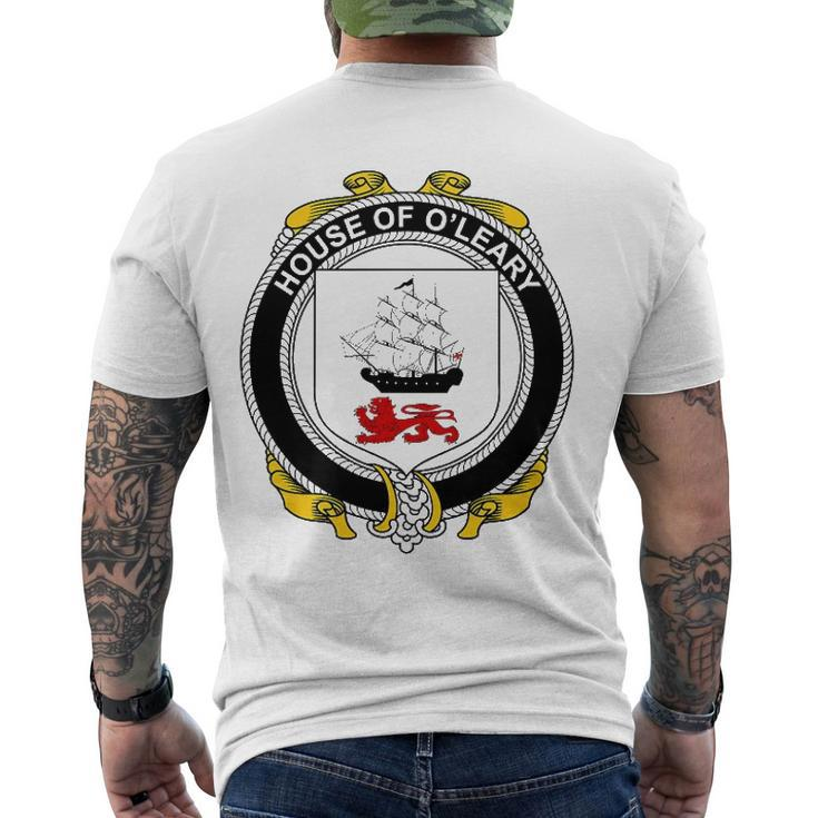 Oleary Coat Of Arms - Family Crest Men's Back Print T-shirt
