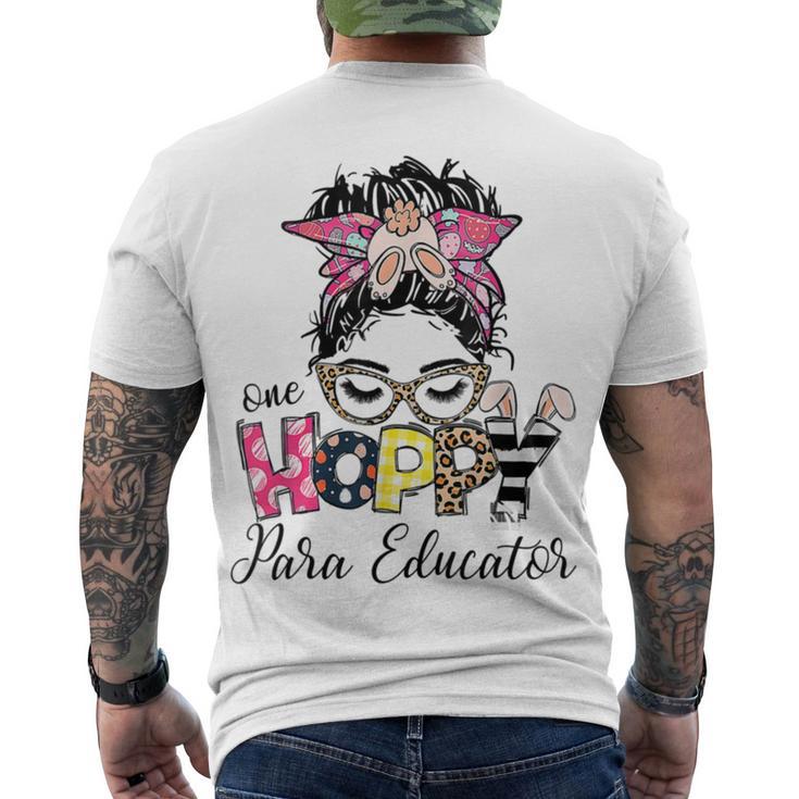 One Hoppy Mama Shirt Gift For Easter Spring  Women Easter  Women Gifts For Mom Mom  One Happy Mama Easte V2 Men's Crewneck Short Sleeve Back Print T-shirt