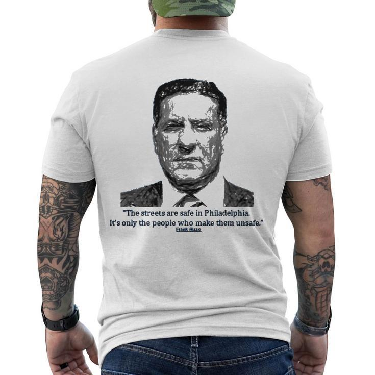 Philadelphias Frank Rizzo - The Enforcer Men's Back Print T-shirt