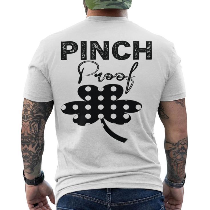 Pinch Proof St Patricks Men's Crewneck Short Sleeve Back Print T-shirt