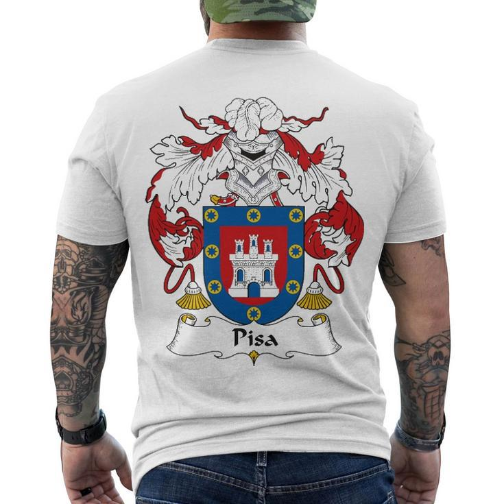 Pisa Coat Of Arms Family Crest Shirt Essential T Shirt Men's T-Shirt Back Print