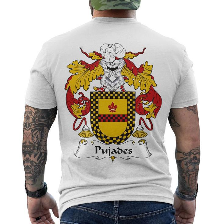 Pujades Coat Of Arms Family Crest Shirt Essential T Shirt Men's T-Shirt Back Print