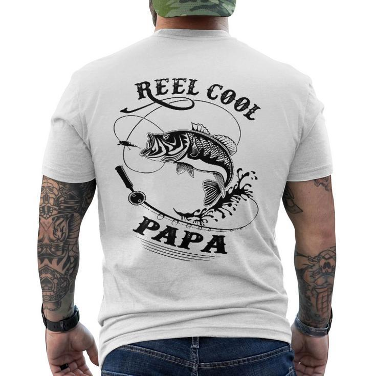 Reel Cool Papa Tee - Cool Fisherman Tee Men's Back Print T-shirt