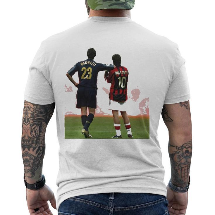 The Rui Costa And Materazzi Seeing Men's Back Print T-shirt