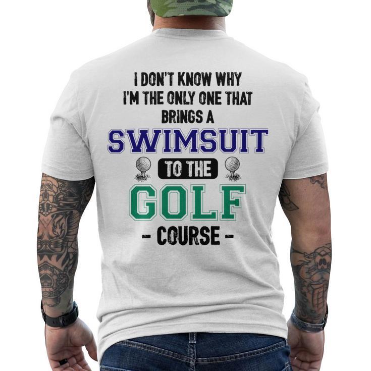 Swim At The Golf Course  74 Trending Shirt Men's Crewneck Short Sleeve Back Print T-shirt