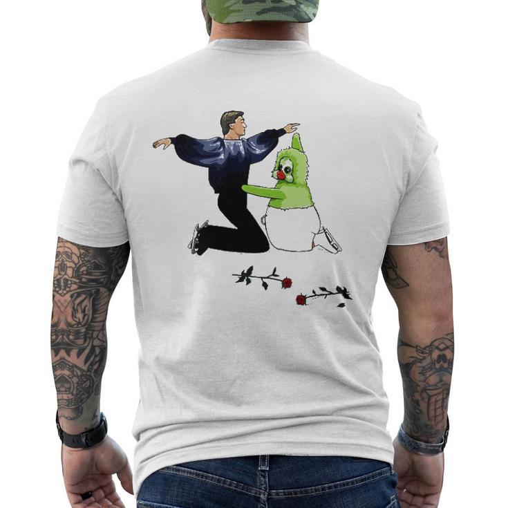 Torvill And Deans Dancing On Ice Men's Back Print T-shirt