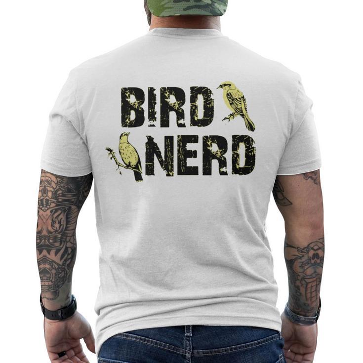 Twitcher Funny - Bird Nerd 195 Shirt Men's Crewneck Short Sleeve Back Print T-shirt