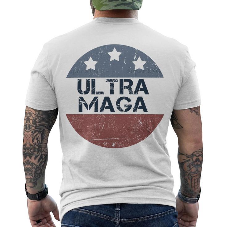 Ultra Maga And Proud Of It V4 Men's Crewneck Short Sleeve Back Print T-shirt