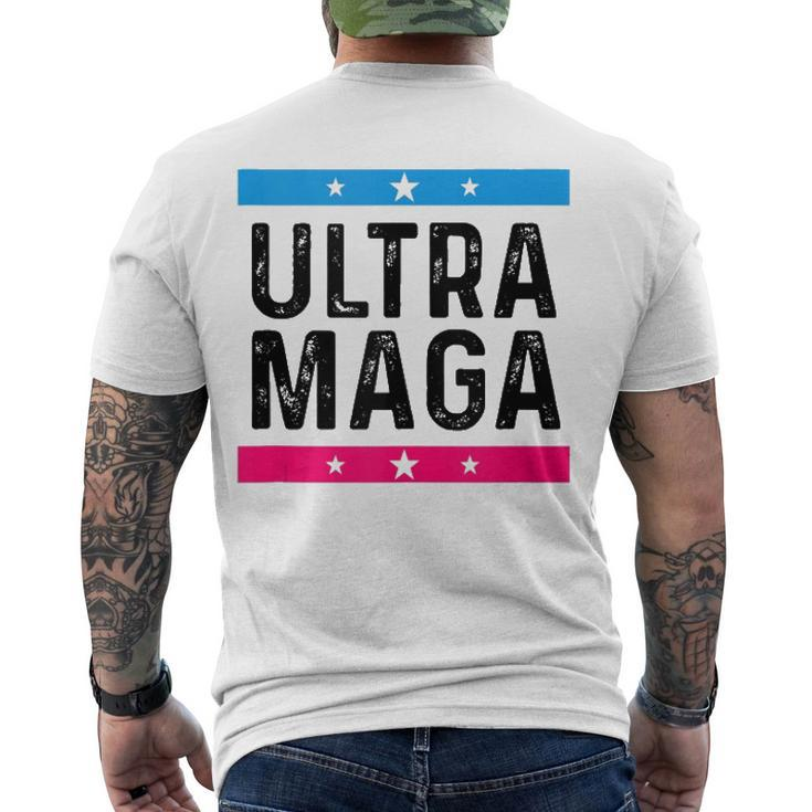 Ultra Mega Patriotic Trump Republicans Conservatives Men's Back Print T-shirt
