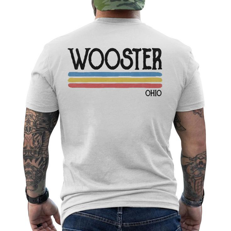 Vintage Wooster Ohio Oh Souvenir Men's Back Print T-shirt