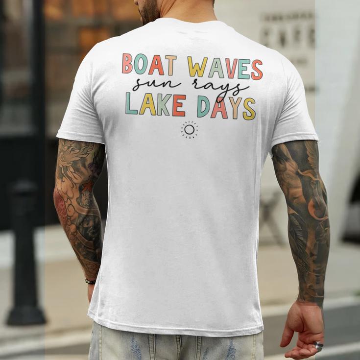Boat Waves Sun Rays Lake Days V2 Men's 