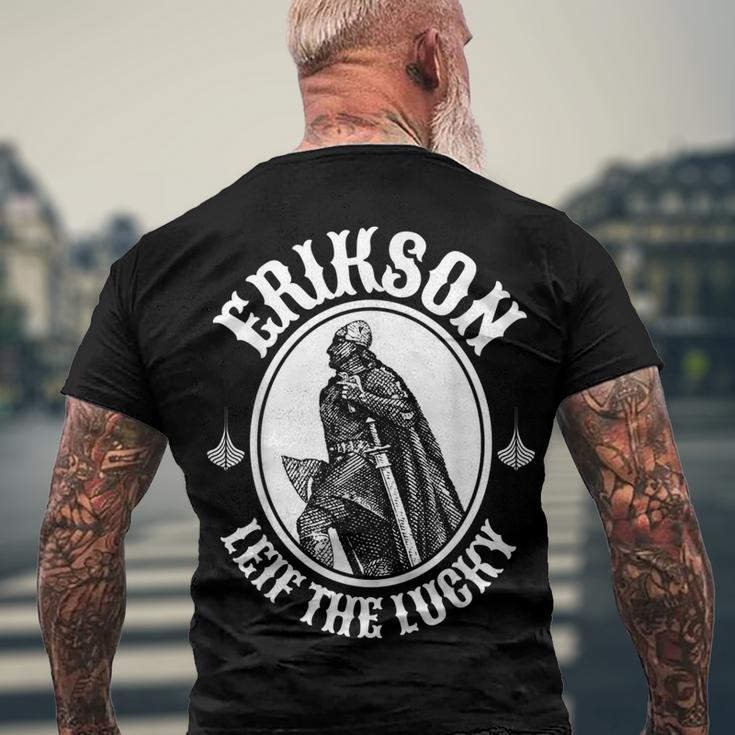 Leif Erikson Viking Men's Crewneck Short Sleeve Back Print T-shirt ...