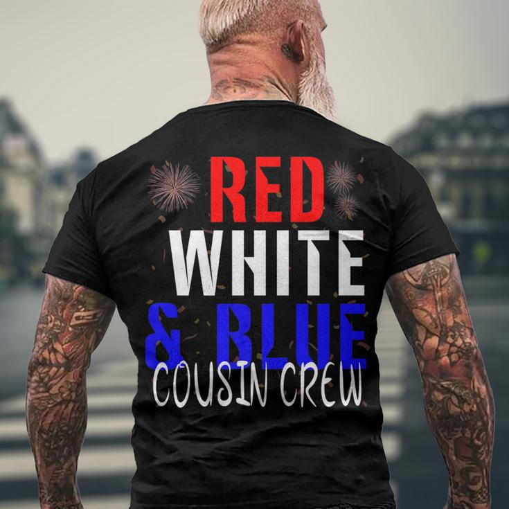 Cousin Crew 4Th Of July Family Vacation Group Men's T-shirt Back Print Gifts for Old Men