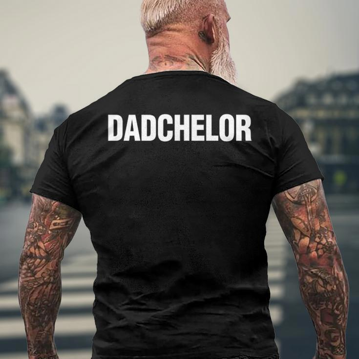 Dadchelor Fathers Day Bachelor Men's Back Print T-shirt Gifts for Old Men