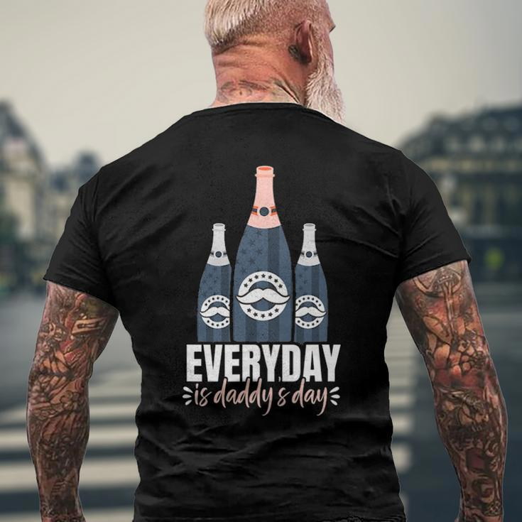 Everyday Is Daddys Day Fathers Day For Dad Men's Back Print T-shirt Gifts for Old Men