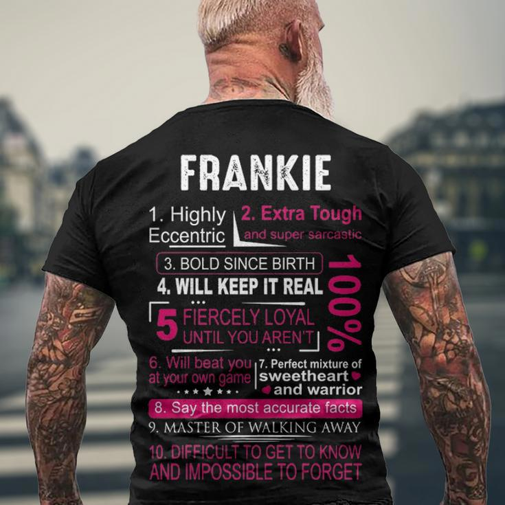Frankie Name Frankie Name Men's T-Shirt Back Print Gifts for Old Men