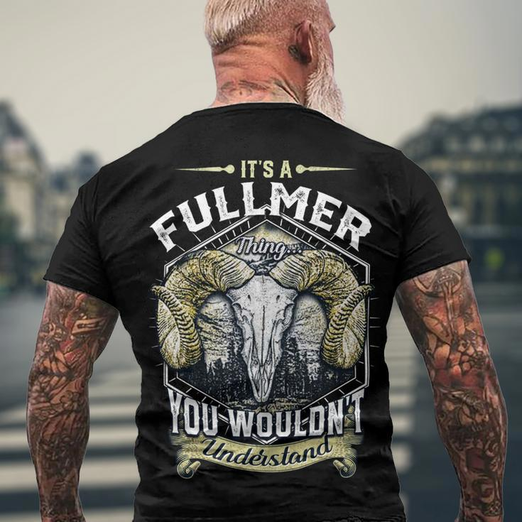 Fullmer Name Shirt Fullmer Family Name V2 Men's Crewneck Short Sleeve Back Print T-shirt Gifts for Old Men