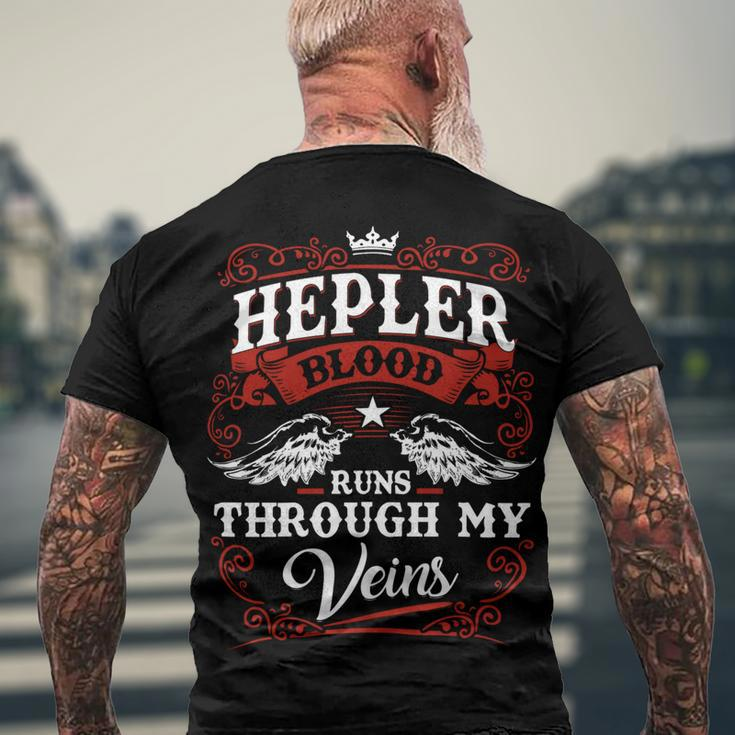 Hepler Name Shirt Hepler Family Name V3 Men's Crewneck Short Sleeve Back Print T-shirt Gifts for Old Men