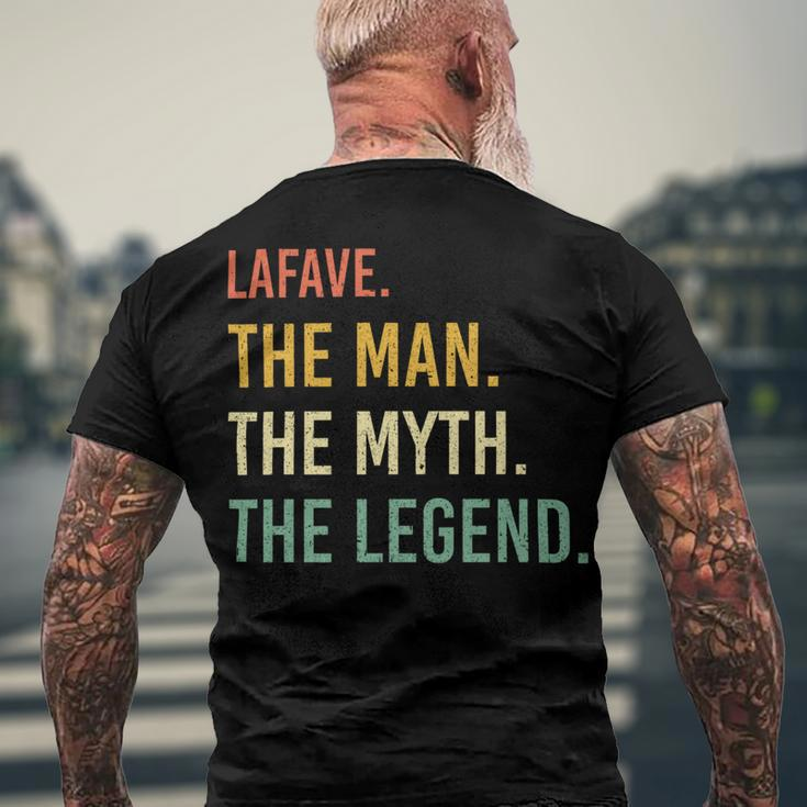 Lafave Name Shirt Lafave Family Name V2 Men's Crewneck Short Sleeve Back Print T-shirt Gifts for Old Men