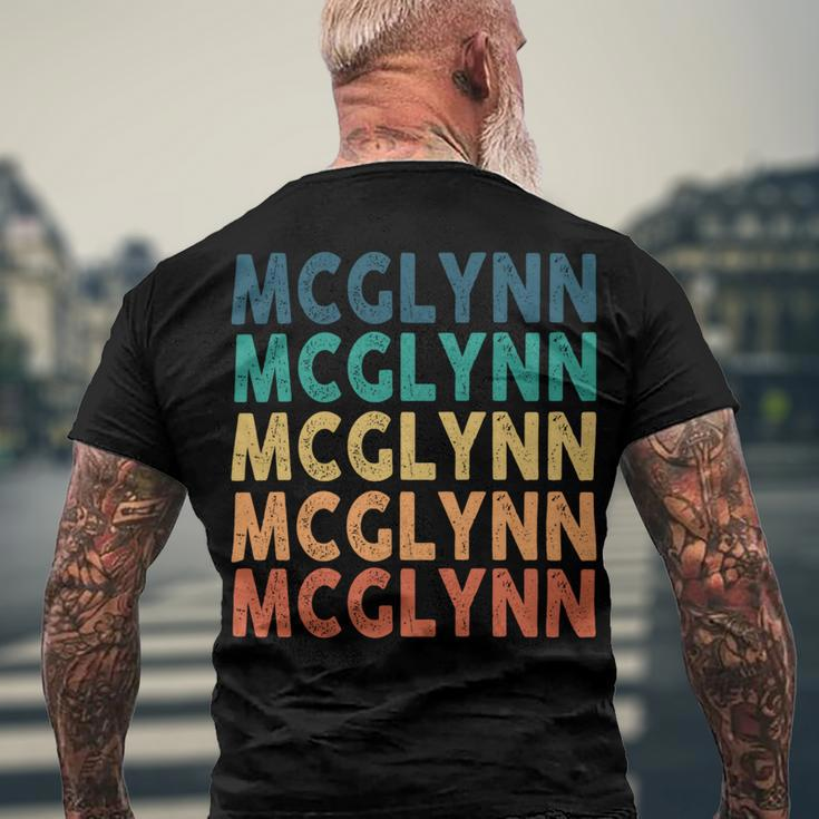 Mcglynn Name Shirt Mcglynn Family Name Men's Crewneck Short Sleeve Back Print T-shirt Gifts for Old Men