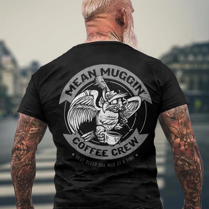 Mean Muggin 185 Trending Shirt Men's Crewneck Short Sleeve Back Print T-shirt Gifts for Old Men