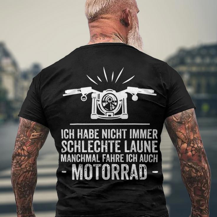 Motorcycle Saying Funny Motorbiker 476 Shirt Men's Crewneck Short Sleeve Back Print T-shirt Gifts for Old Men